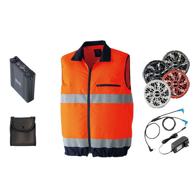 AC Hi Vis Vest 14.4V Complete System